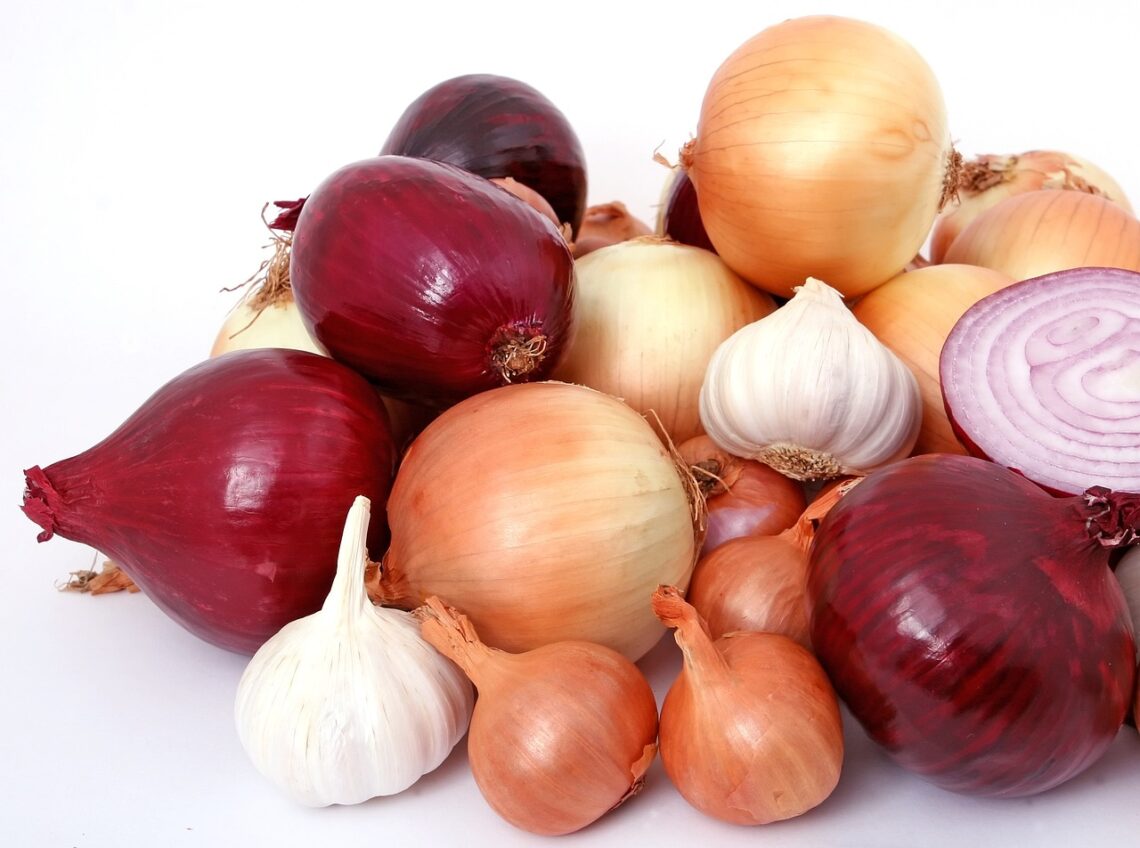 variety of onions