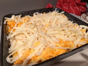 unbaked buffalo chicken wing dip