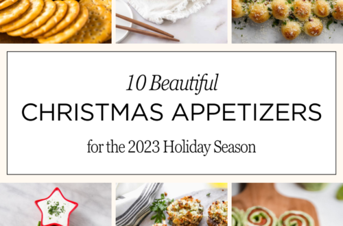 10 beautiful Christmas appetizers for the 2023 holiday season